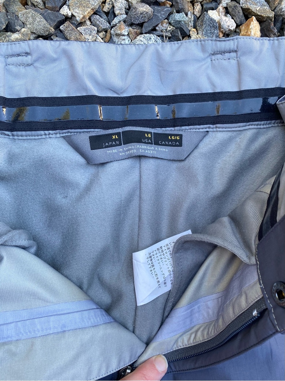 BONFIRE Men's 30K Gore-Tex Backcountry Shell Ski Pants - Slate Blue - Picture 12 of 13
